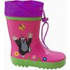 Pidilidi Detské čižmy Krtko ružové Veľ. 25 Pidilidi Detské čižmy Krtko ružové Veľ. 25