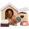 Drevený kurník - sada, nábytok do domčeka pre bábiky, hračka, Le Toy Van Drevený kurník - sada, nábytok do domčeka pre bábiky, hračka, Le Toy Van