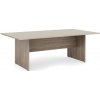 ECONOMY Rokovací stôl BASIC, 220x76x120cm, dub Somona