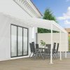 ZahradnyNabytok.org - Hliníková pergola Borneo 4x3 m - biela ZahradnyNabytok.org - Hliníková pergola Borneo 4x3 m - biela