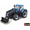 Bburago Farm tractor New Holland T7.315 with Cultivator Bburago Farm tractor New Holland T7.315 with Cultivator