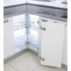 Starax S-3022-C otočný 3/4 drôtený kôš chróm 830mm Starax S-3022-C otočný 3/4 drôtený kôš chróm 830mm