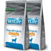 Vet Life Hypoallergenic Fish & Potato Canine 2 x 12 kg
