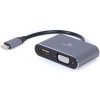 Gembird USB-C/HDMI, VGA adaptér A-USB3C-HDMIVGA-01 Gembird USB-C/HDMI, VGA adaptér A-USB3C-HDMIVGA-01