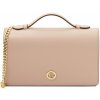 Kožená kabelka s reťazovým remienkom Opera Tuscany Leather Farba: Telová Kožená kabelka s reťazovým remienkom Opera Tuscany Leather Farba: Telová