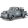 Maisto Ford F-1 Pickup 1948 s WLA Flathead 1942 1:24 (MA-32185) Maisto Ford F-1 Pickup 1948 s WLA Flathead 1942 1:24 (MA-32185)