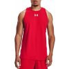 Under Armour UA baseline cotton tank-RED 1361901-600