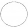 Olivie Strieborný tenisový náhrdelník 7288