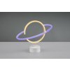 TRIO Reality R55370101 PLANET dekoračné stolové svietidlo SMD LED V240mm 1,6W/20lm biela, USB pripojenie TRIO Reality R55370101 PLANET dekoračné stolové svietidlo SMD LED V240mm 1,6W/20lm biela, USB pripojenie