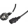 LANBERG CEE 7/7 na IEC 320 C13 POWER CORD 3M VDE černý CA-C13C-11CC-0030-BK LANBERG CEE 7/7 na IEC 320 C13 POWER CORD 3M VDE černý CA-C13C-11CC-0030-BK