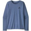 Dámske tričko Patagonia W's L/S Cap Cool Daily Graphic Shirt - Lands Veľkosť: L / Farba: tmavomodrá Dámske tričko Patagonia W's L/S Cap Cool Daily Graphic Shirt - Lands Veľkosť: L / Farba: tmavomodrá