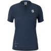 Dámske cyklistické triko SCOTT Tee W's Vertic Zip SS Dámske cyklistické triko SCOTT Tee W's Vertic Zip SS