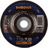 Rhodius 200184 | Brúsny kotúč 115 x 7,0 x 22,23 mm vypuklý, RS2 Rhodius 200184 | Brúsny kotúč 115 x 7,0 x 22,23 mm vypuklý, RS2