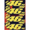 Nálepky moto 46 (Sada nálepiek) Nálepky moto 46 (Sada nálepiek)