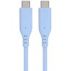 PremiumCord silikonový USB-C 60W, modrý, 1.5m ku31sa15b PremiumCord silikonový USB-C 60W, modrý, 1.5m ku31sa15b