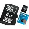 GOODRAM microSDHC 8GB class 4 + adapter M40A-0080R11 GOODRAM microSDHC 8GB class 4 + adapter M40A-0080R11