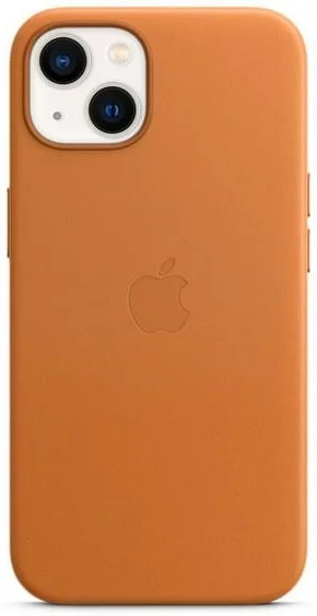 Apple iPhone 13 Kožený kryt s MagSafe zlatohnedý MM103ZM/A