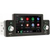 Autorádio s 5-palcovým displejom, Bluetooth, Carplay a Android Auto, 1-DIN Autorádio s 5-palcovým displejom, Bluetooth, Carplay a Android Auto, 1-DIN