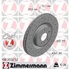 Brzdový kotúč ZIMMERMANN 100.3332.52 Brzdový kotúč ZIMMERMANN 100.3332.52