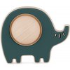 PETITE&MARS Hračka silikónová Elephant Edwin Misty Green 6m+ PETITE&MARS Hračka silikónová Elephant Edwin Misty Green 6m+