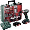 Metabo 602217880 - BS 18 Quick Set - AKU vŕtačka so skrutkovačom, 18V 2x2Ah Li-Power, Nabíjačka SC 30, Kufor z umelej hmoty, Mobilná dielňa Metabo 602217880 - BS 18 Quick Set - AKU vŕtačka so skrutkovačom, 18V 2x2Ah Li-Power, Nabíjačka SC 30, Kufor z umelej hmoty, Mobilná dielňa