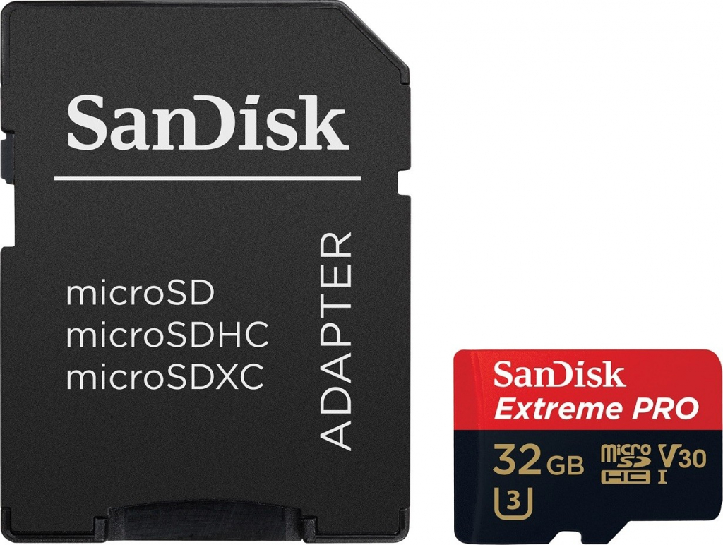 SanDisk microSDHC 32GB UHS-I U3 SDSQXCG-032G-GN6MA
