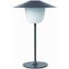 Blomus Prenosná stojaca lampa ANI 33 cm, LED, teplošedá Blomus Prenosná stojaca lampa ANI 33 cm, LED, teplošedá
