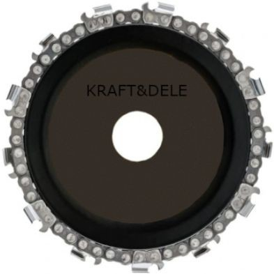 Kraft & Dele Reťazový kotúč na drevo 125 mm x 22,2 mm KD1060