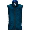 Ortovox Swisswool Piz Cartas vest M Petrol Blue