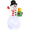 Ruhhy 22625 Nafukovací LED snehuliak XL 155 cm Ruhhy 22625 Nafukovací LED snehuliak XL 155 cm