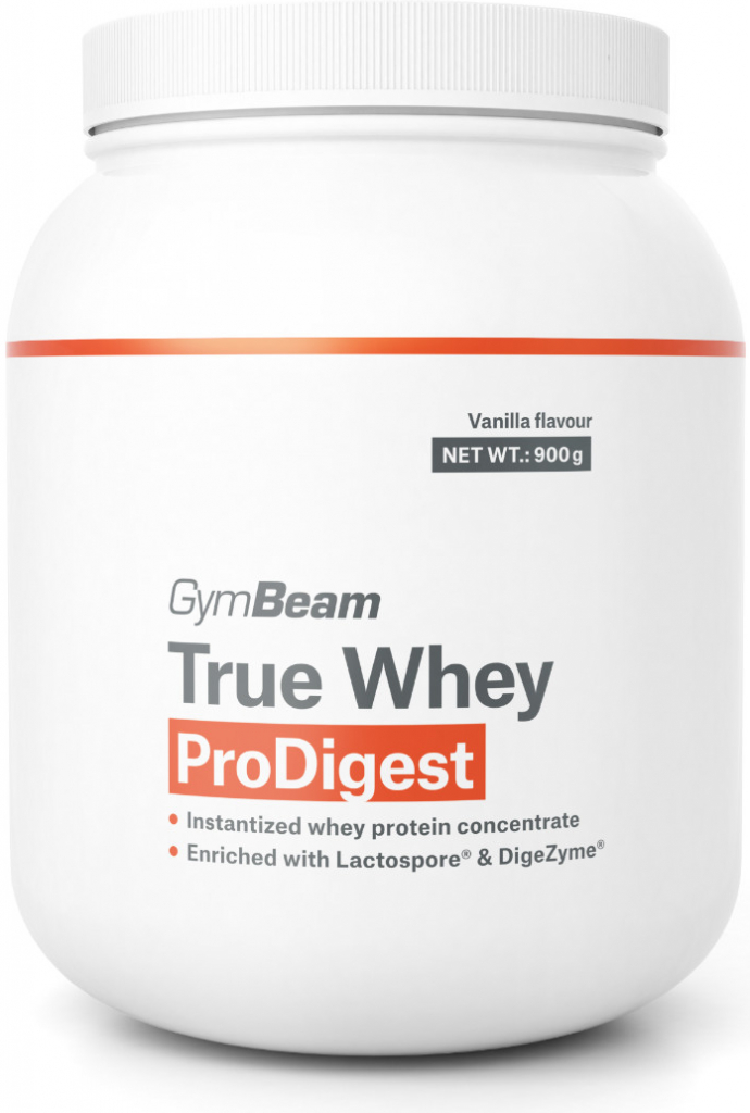 GymBeam True Whey ProDigest 900 g