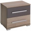 Nočné stolík DIONE D02 san remo / šedá Nočné stolík DIONE D02 san remo / šedá