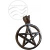 Tara Amulet Pentagram striebro (3,3 cm), Novinka