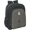 Real Madrid FC Školský batoh Real Madrid FC, šedo-čierny, dve vrecká Real Madrid FC Školský batoh Real Madrid FC, šedo-čierny, dve vrecká