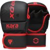 RDX F6 KARA MMA Sparring Rukavice 7oz RED - S/M RDX F6 KARA MMA Sparring Rukavice 7oz RED - S/M
