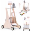 EcoToys Drevený upratovací vozík Béžový ECOTOYS EcoToys Drevený upratovací vozík Béžový ECOTOYS