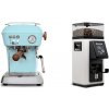 Ascaso Dream PID, Kid Blue + Rancilio STILE, white Ascaso Dream PID, Kid Blue + Rancilio STILE, white
