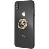 Púzdro Hádej Ring Stand Gurseqgbk Golden-Czarny /Gold & čierne 4G