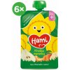 HAMI príkrm Jablko hruška banán marhuľa 6 x 100g
