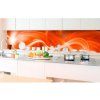 DIMEX | Fototapeta do kuchyne Oranžová abstrakcia KI-350-037 | 350 x 60 cm | červená, biela, oranžová + Samolepiace fototapety do kuchyne DIMEX Oranžová abstrakcia KI-350-037 v rozmere 350 x 60 cm DIMEX | Fototapeta do kuchyne Oranžová abstrakcia KI-350-037 | 350 x 60 cm | červená, biela, oranžová + Samolepiace fototapety do kuchyne DIMEX Oranžová abstrakcia KI-350-037 v rozmere 350 x 60 cm