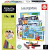 Náučná hra Les Proportions Educa Učíme sa rozmery s obrázkami 55 dielov vo francúzštine od 5 rokov Náučná hra Les Proportions Educa Učíme sa rozmery s obrázkami 55 dielov vo francúzštine od 5 rokov