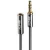 Kábel 3.5mm stereo jack M/F predlžovací 2m, sivý, pozl. konektor, Slim, Cromo Line Kábel 3.5mm stereo jack M/F predlžovací 2m, sivý, pozl. konektor, Slim, Cromo Line