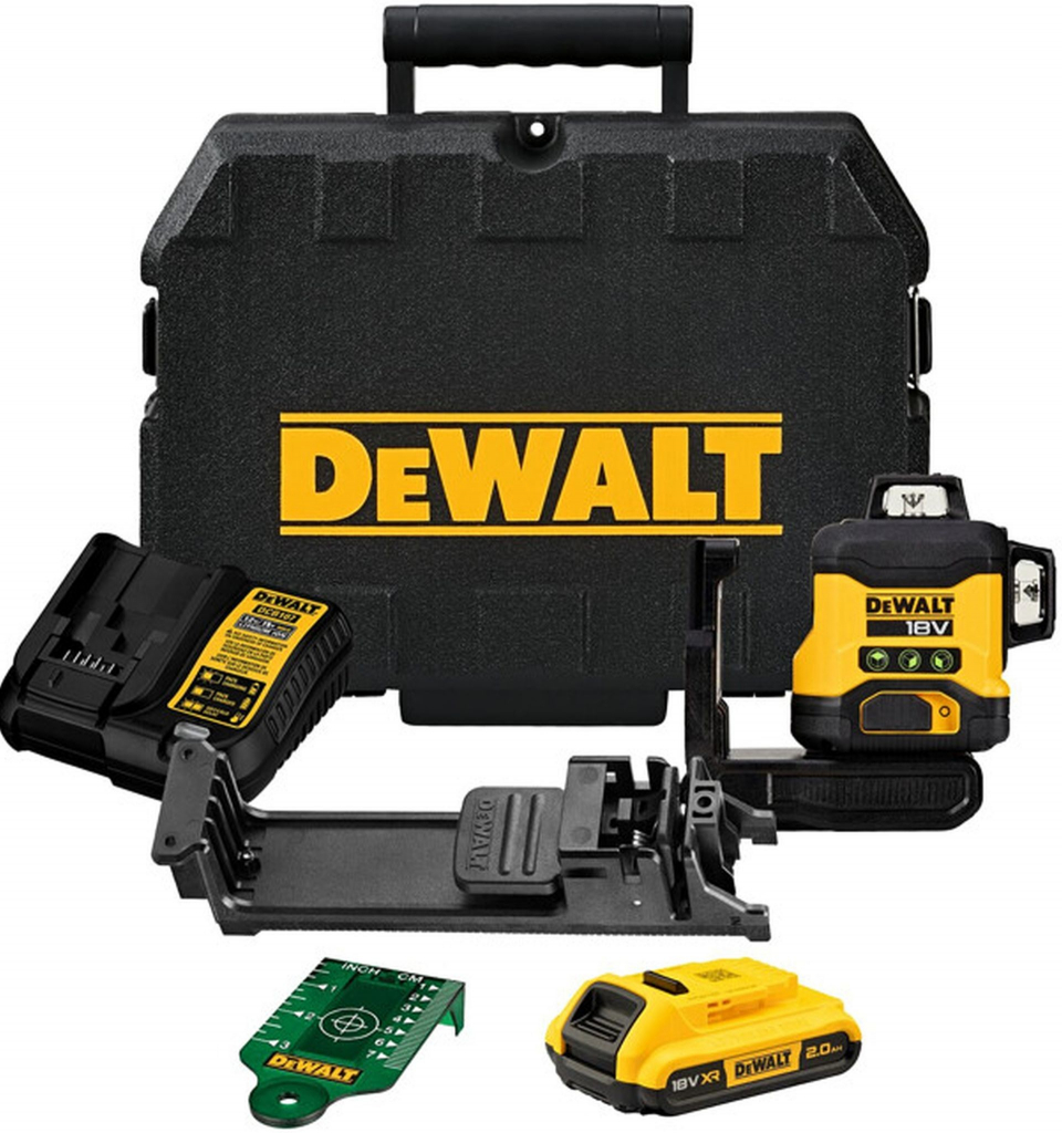 DeWALT DCLE34031D1 XR zelený laser