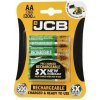 JCB RTU NiMH AA/R06, min.1200mAh, prednabitá, blister 4 ks JCB RTU NiMH AA/R06, min.1200mAh, prednabitá, blister 4 ks