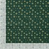 Strima Cotton Poplin Foil Print - Snowflakes, Army Strima Cotton Poplin Foil Print - Snowflakes, Army