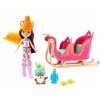 Mattel Enchantimals Zimné sane Herná súprava GJX31 Mattel Enchantimals Zimné sane Herná súprava GJX31