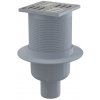Alca Alcadrain APV32 - Podlahová vpusť 105×105/50 mm priama, mriežka nehrdzavejúca oceľ, kombinovaný zápachový uzáver SMART Alca Alcadrain APV32 - Podlahová vpusť 105×105/50 mm priama, mriežka nehrdzavejúca oceľ, kombinovaný zápachový uzáver SMART