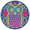 Mandala okenná nalepovacia - Sovička Mandala okenná nalepovacia - Sovička