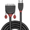LINDY HDMI / DVI káblový adaptér Zástrčka HDMI-A, DVI-D 18 + 1 pól Zástrčka 3.00 m čierna 36273 HDMI kábel; 36273 LINDY HDMI / DVI káblový adaptér Zástrčka HDMI-A, DVI-D 18 + 1 pól Zástrčka 3.00 m čierna 36273 HDMI kábel; 36273