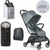 EASYWALKER Kočík športový Rockey S Smooth Grey + PETITE&MARS Fusak Jibot 3v1 Ink Black EASYWALKER Kočík športový Rockey S Smooth Grey + PETITE&MARS Fusak Jibot 3v1 Ink Black